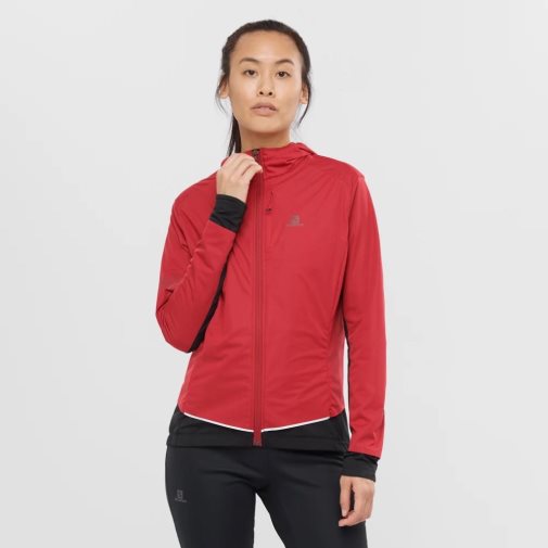 Red Salomon Light Women's Shell Jackets | PH 02541Z